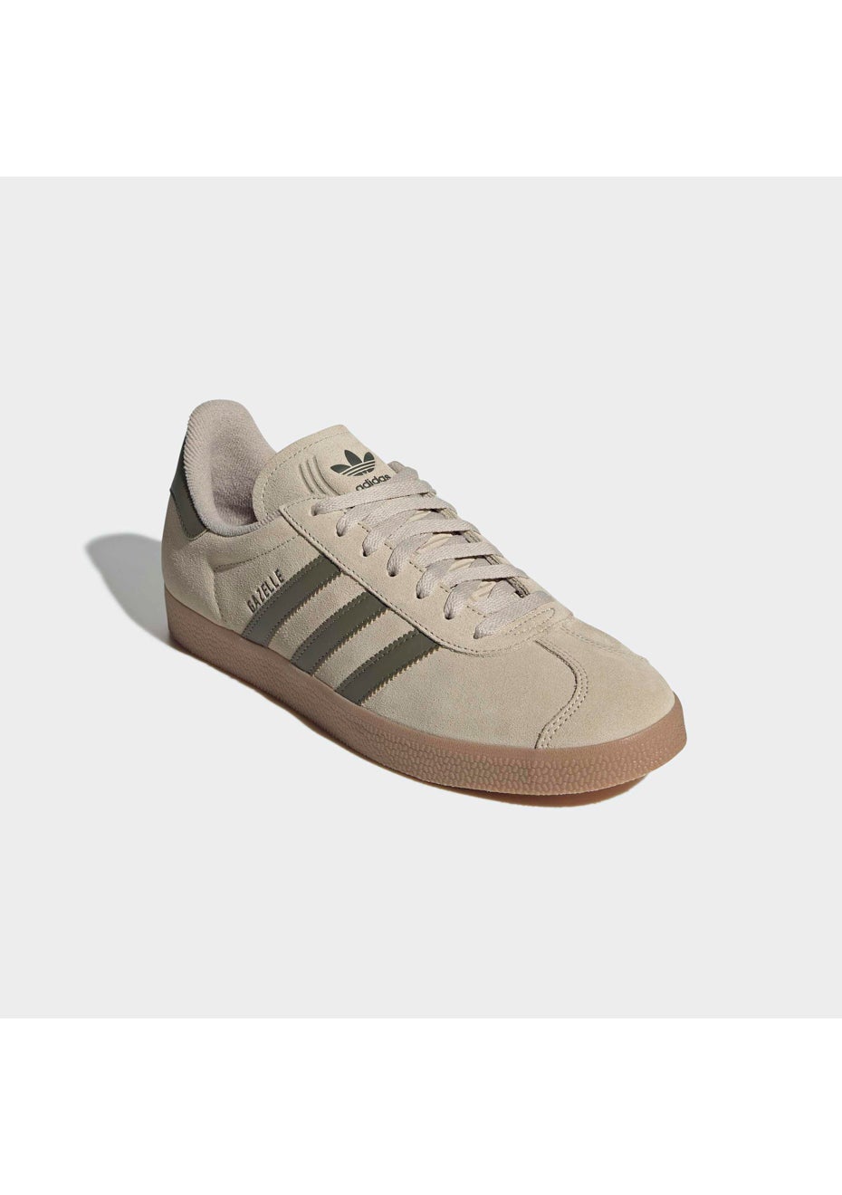Adidas - Gazelle - Khaki / Olive Strata / Gum4 - Onceit