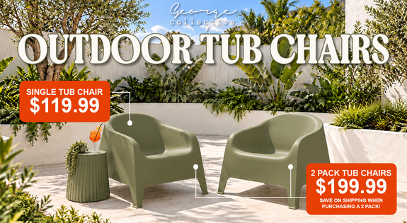 Shop the TUB CHAIRS IN TIME FOR SUMMER! 2 for $199 - SAVE UP TO $99 INCLUDING SHIPPING! sale