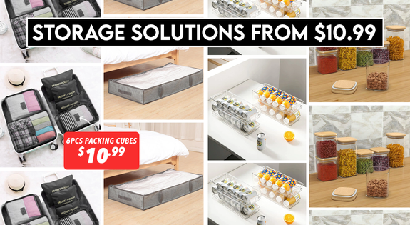 Shop the Storage Solutions From $10.99! sale