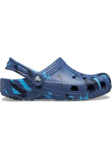 Crocs - Toddlers Classic Marbled Clog - Navy/Multi