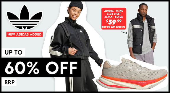Shop the New Adidas added - up to 60 % off RRP sale