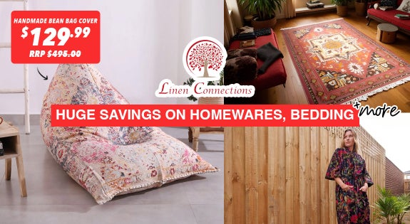 Shop the Linen Connections - Huge Savings on Homewares, Bedding and More! sale