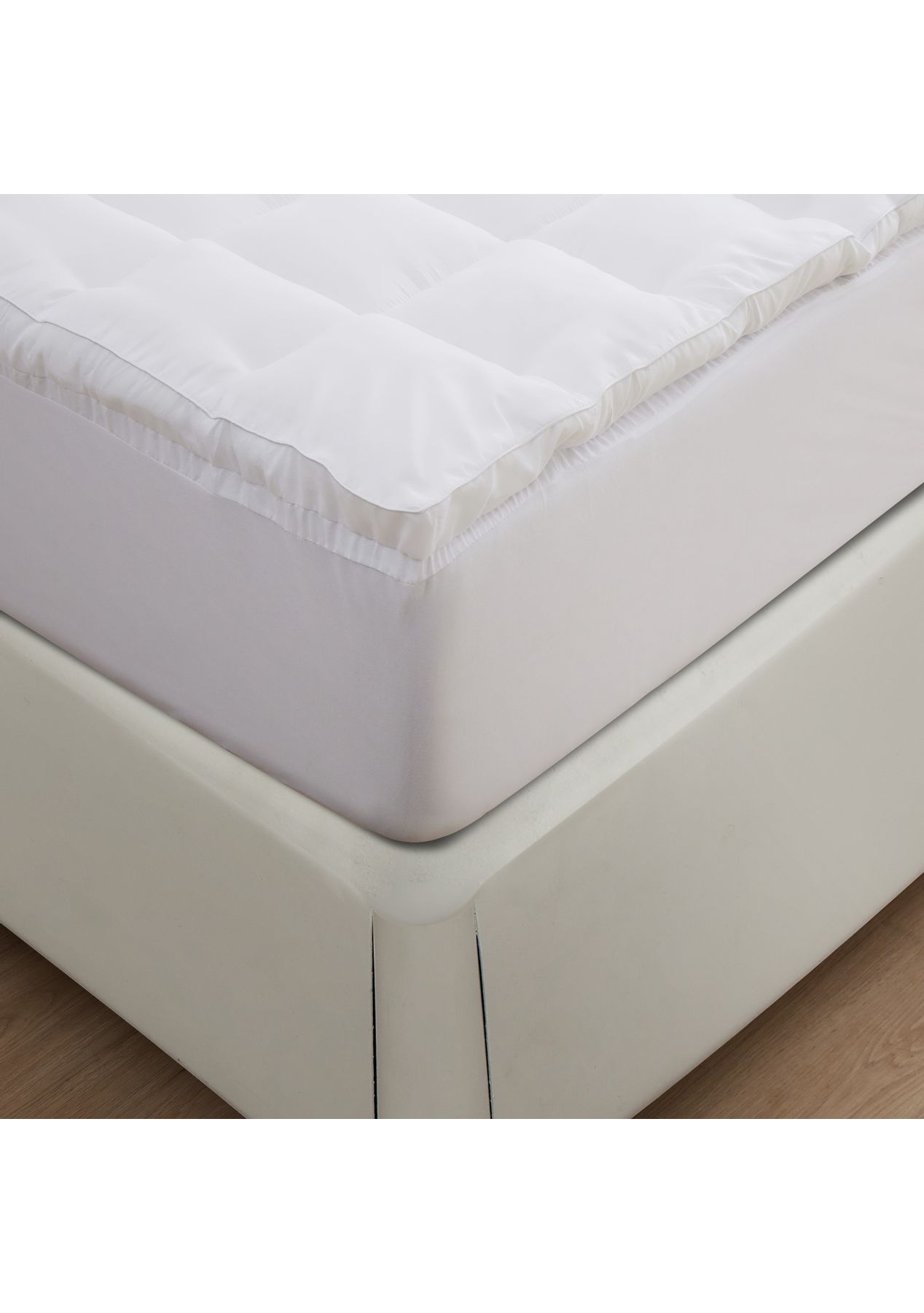 Sleepcare 1200gsm Microfibre Mattress Topper - Long Single Bed - Onceit
