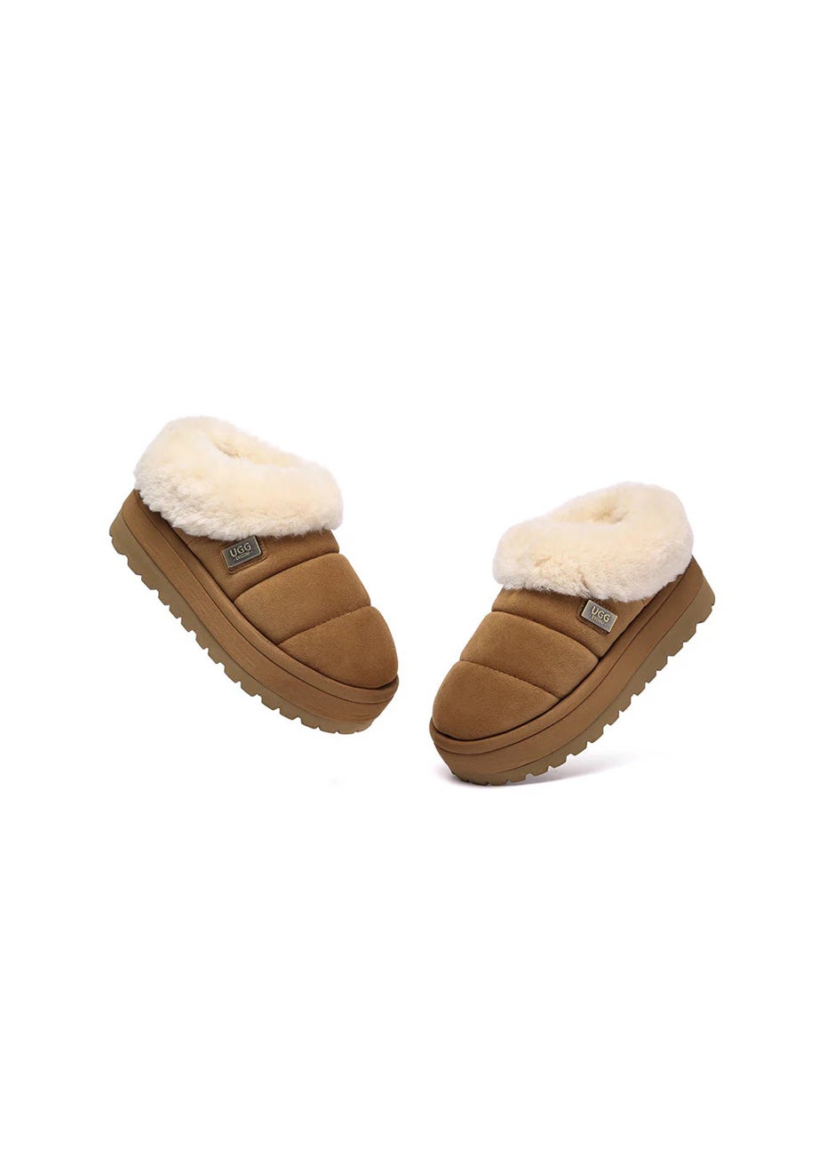 UGG EVERAU - Ulrika Platform - Chestnut - Onceit