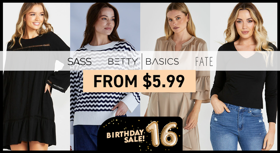 Shop the Sass, Betty Basics, Fate From $5.99 sale