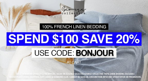 Shop the 100% FRENCH LINEN BEDDING Spend $100 Save 20% USE CODE: BONJOUR sale