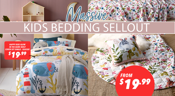Shop the Massive Kids Bedding Sellout - From $19.99! sale