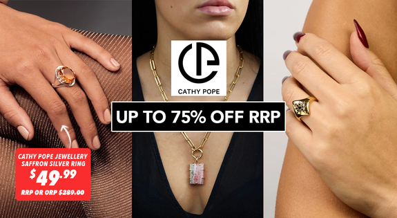 Shop the Cathy Pope Jewellery - Up to 75% off RRP sale