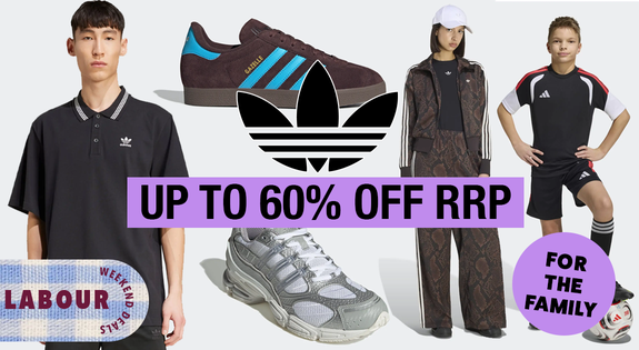 Shop the Adidas for the Family Up to 60% off RRP! sale
