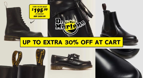 Shop the Dr. Martens - UP TO Extra 30% Off @ cart!! sale