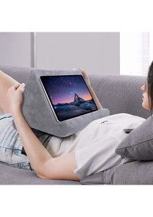 Sponge Pillow Tablet And Phone Support Bed Rest Cushion Tablette Reading Holder - Pink