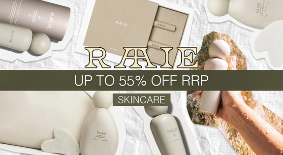 Shop the Raaie Skincare - Up to 55% Off RRP sale