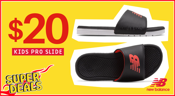 Shop the SUPER DEAL - New Balance Kids Pro Slide - $20 sale