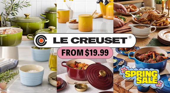Shop the Le Creuset Spring Sale - From $19.99! sale