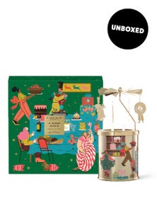 Glasshouse - Unboxed 380g Candle With Spinning Carousel Gift Set - Christmas - Tahaa