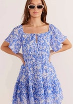 nude lucy blair linen mini dress Nude Lucy Blair Linen Mini Dress Chilli