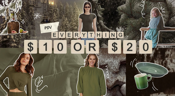 Shop the POV Everything $10 or $20 sale