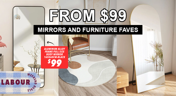 Shop the Mirrors and Furniture Faves - From $99! sale