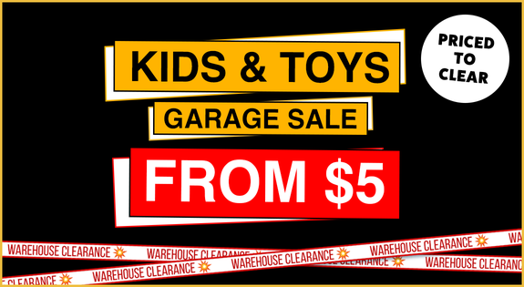 Shop the Kids & Toys Garage Sale From $5 - Priced to Clear sale