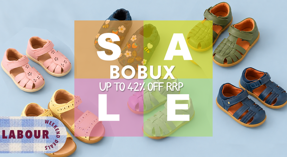 Shop the Guess who's Back? Bobux Up to 42% off RRP! sale