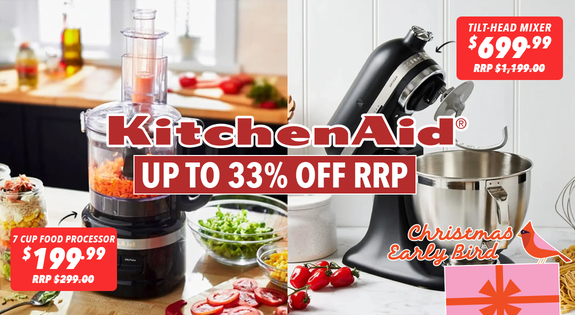 Shop the KitchenAid Mega Deals – Up To 33% Off RRP sale
