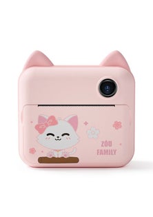USB Rechargeable Children's Instant Thermal Print Toy Camera - Paper