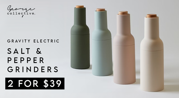 Shop the Gravity Salt & Pepper Grinders 2 for $39 sale