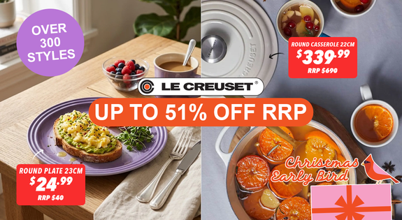 Shop the Le Creuset Mega Sale Over 300 Styles Now Up To 51% Off RRP sale