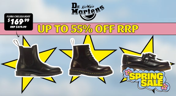 Shop the Dr. Marten Deals - UPTO 55% OFF RRP!! sale