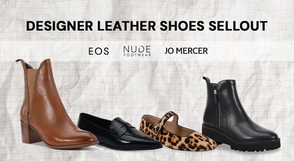 Shop the Designer Leather Shoes Sellout! sale