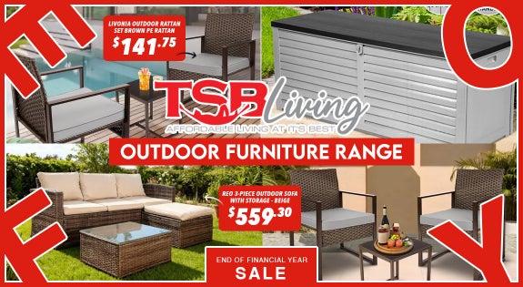 Shop the TSB Living Outdoor Furniture Range! sale