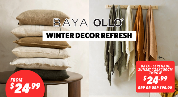 Shop the Baya & Ollo Winter Decor Refresh! From $24.99! sale