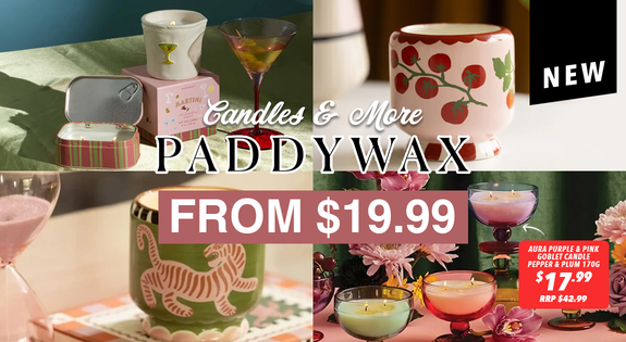 Shop the NEW Paddywax Candles & More - From $19.99 sale