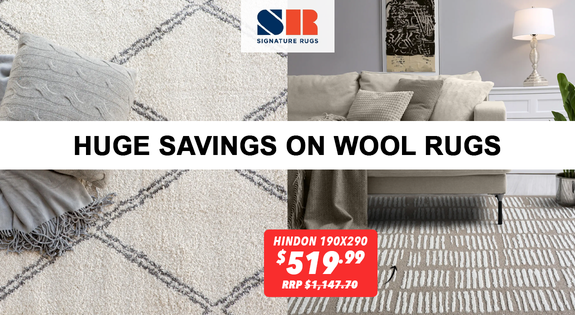 Shop the HUGE Savings on NZ Wool Rugs & Ships Free! sale