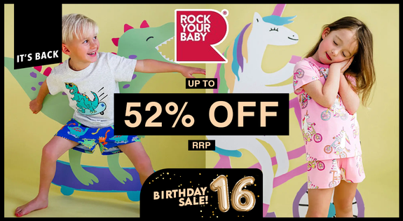 Shop the Rock you Baby is Back! Up to 52% off RRP! sale