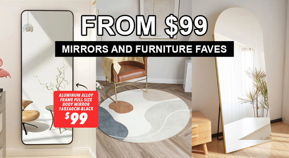 Shop the Mirrors and Furniture Faves - From $99! sale