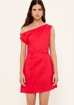 nude lucy blair linen mini dress Nude Lucy Blair Linen Mini Dress Chilli