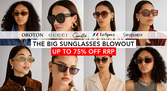Shop the The Big Sunglasses Blowout! Up to 75% Off RRP! sale