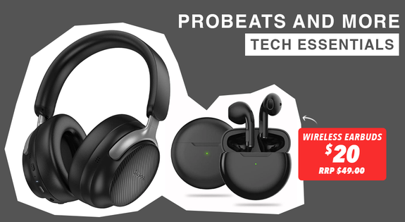 Shop the ProBeats and More Tech Essentials! sale