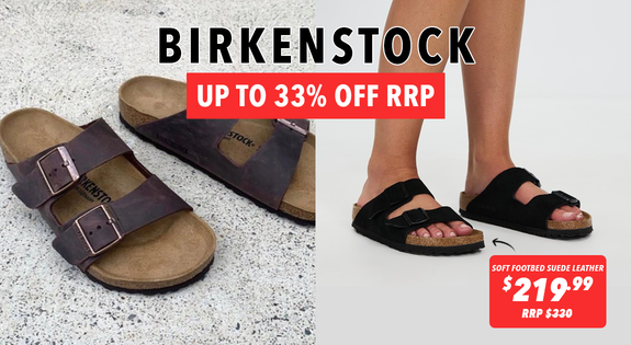 Shop the Birkenstock - Up to 33% Off RRP sale