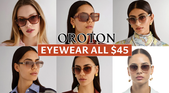 Shop the Oroton Eyewear all $45! sale