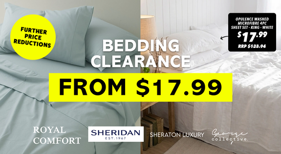 Shop the BEDDING CLEARANCE FROM $17.99! sale