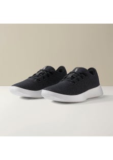 Allbirds - Womens Wool Runner Go - Natural Black (Blizzard Sole)