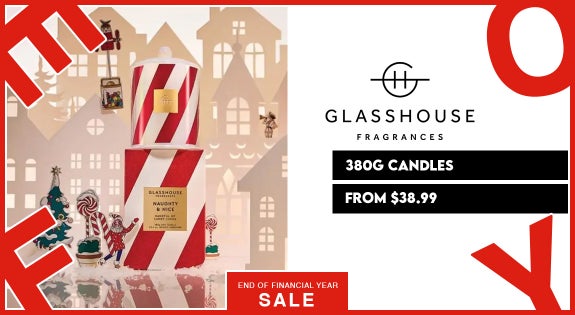 Shop the Glasshouse EOFY Sale - 380g Candles from $38.99! sale