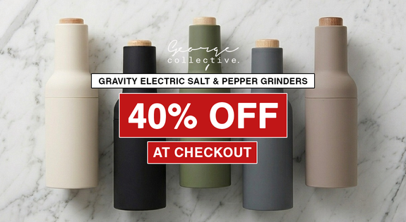 Shop the Gravity Salt & Pepper Grinders 40% off at checkout! sale