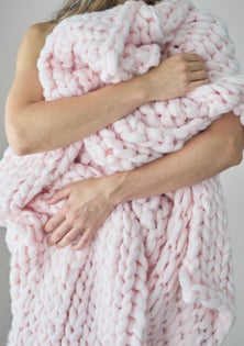 George Collective - Chunky Knit Throw - Marshmallow