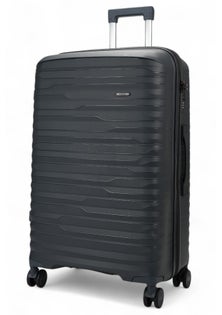 Nomad Discover 75cm Hardside Checked Suitcase Dark Grey