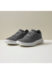 Allbirds - Mens Wool Runner Go - Dark Grey (Light Grey Sole)