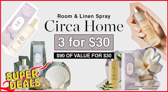 Shop the SUPER DEAL - Circa Home Room & Linen Spray - 3 For $30 sale