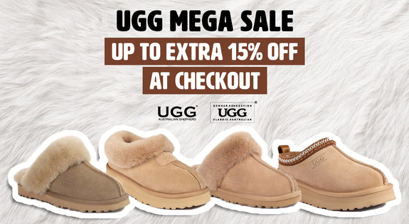 Shop the UGG Mega sale - Up to EXTRA 15% Off at checkout sale